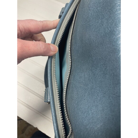 Vtg Samsonite Luggage Weekender Hand Bag Royal Traveler Medalist Blue - Picture 5 of 11